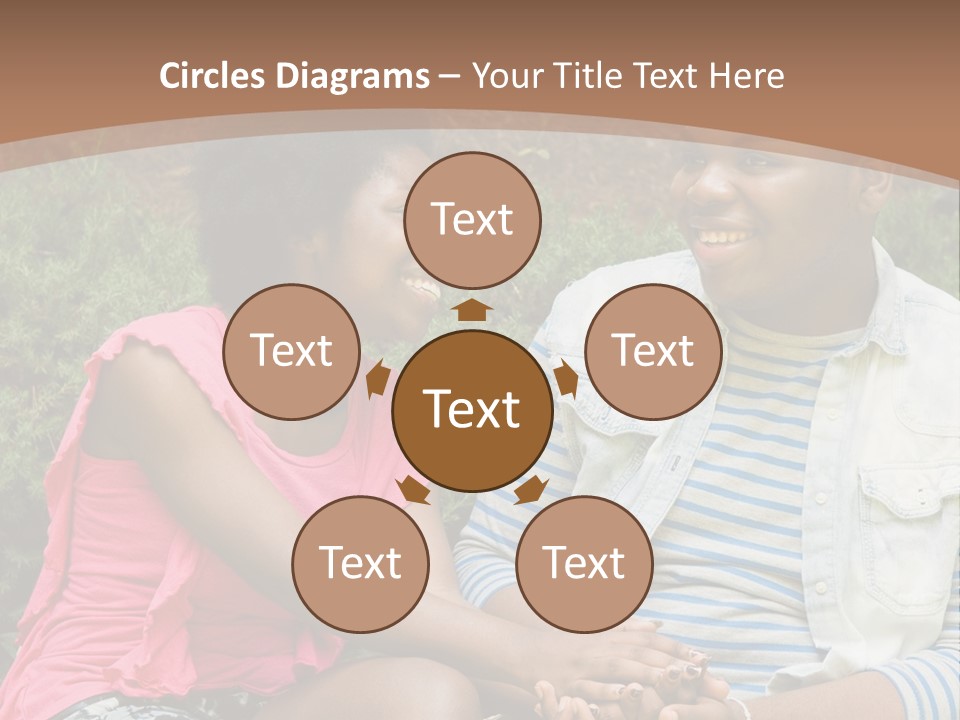 Woman Attractive Summer PowerPoint Template