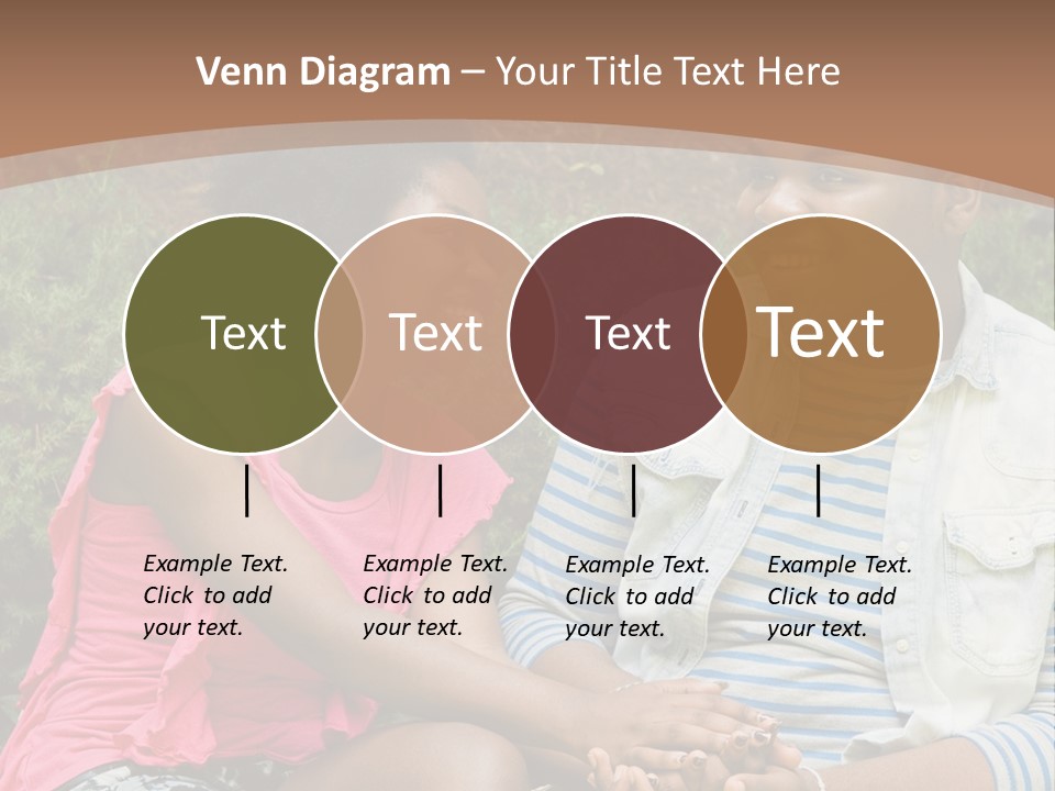 Woman Attractive Summer PowerPoint Template