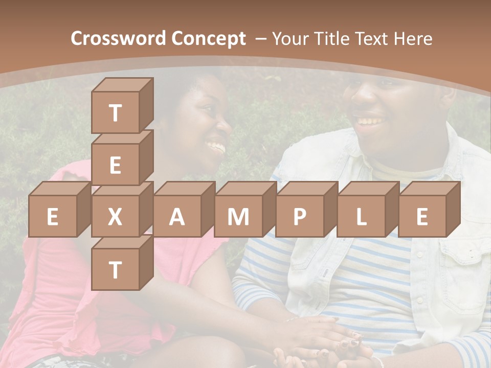 Woman Attractive Summer PowerPoint Template