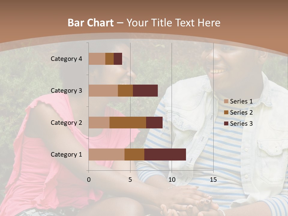 Woman Attractive Summer PowerPoint Template