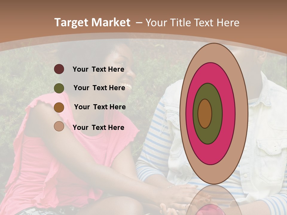 Woman Attractive Summer PowerPoint Template