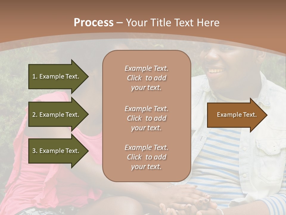 Woman Attractive Summer PowerPoint Template