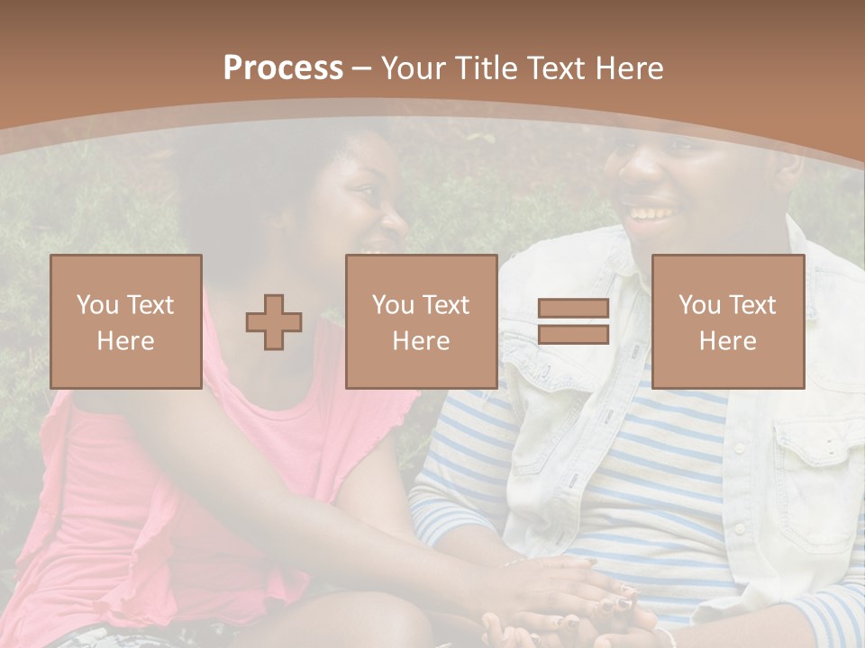 Woman Attractive Summer PowerPoint Template