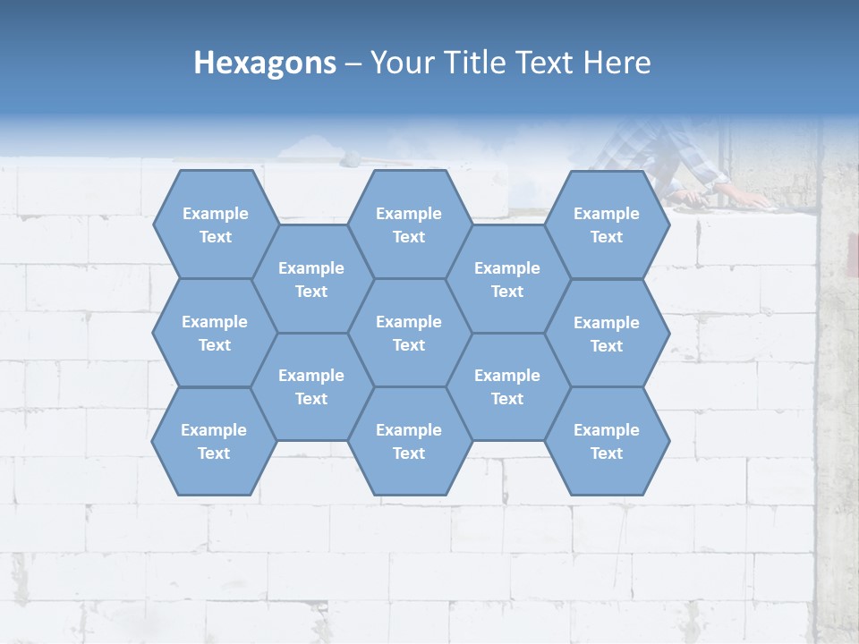 Repairing Wall Workwear PowerPoint Template
