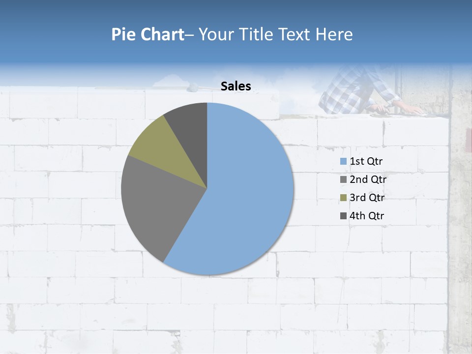 Repairing Wall Workwear PowerPoint Template