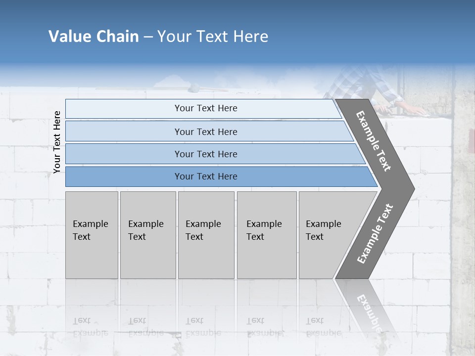 Repairing Wall Workwear PowerPoint Template