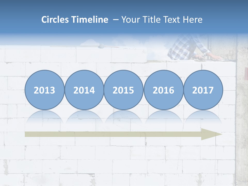 Repairing Wall Workwear PowerPoint Template