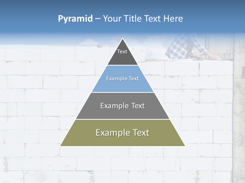 Repairing Wall Workwear PowerPoint Template