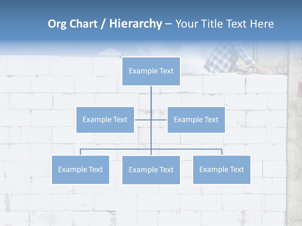 Repairing Wall Workwear PowerPoint Template