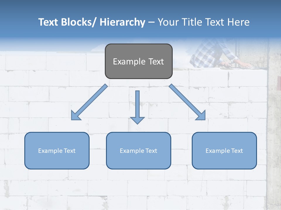 Repairing Wall Workwear PowerPoint Template