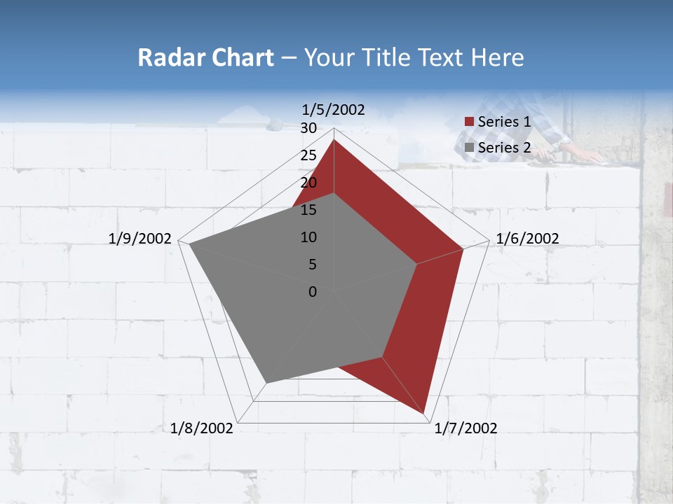 Repairing Wall Workwear PowerPoint Template