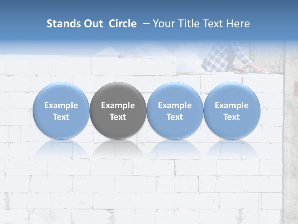 Repairing Wall Workwear PowerPoint Template