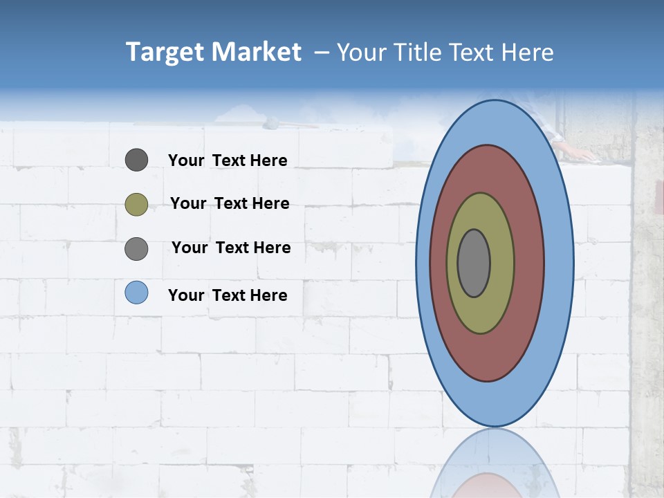 Repairing Wall Workwear PowerPoint Template