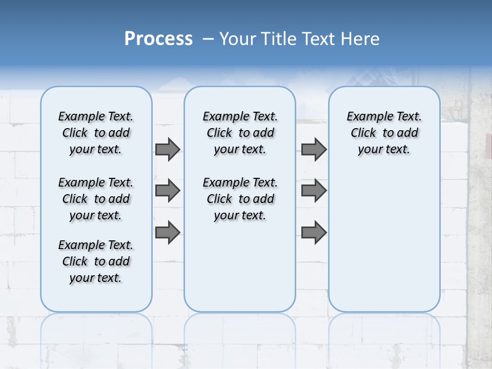 Repairing Wall Workwear PowerPoint Template