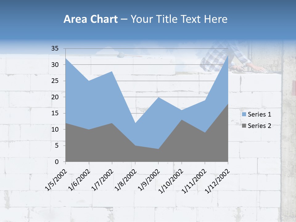 Repairing Wall Workwear PowerPoint Template