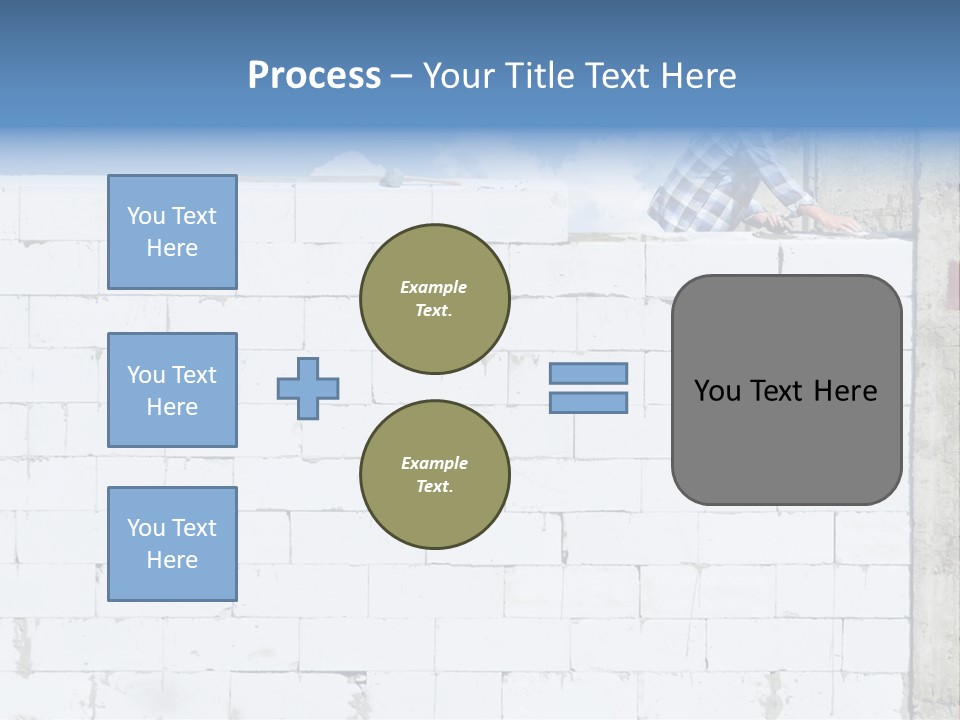 Repairing Wall Workwear PowerPoint Template