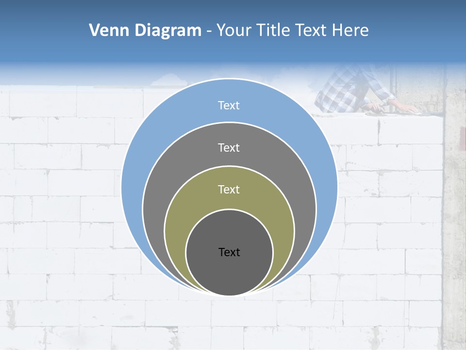 Repairing Wall Workwear PowerPoint Template