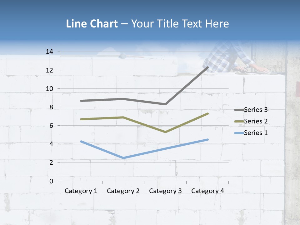Repairing Wall Workwear PowerPoint Template