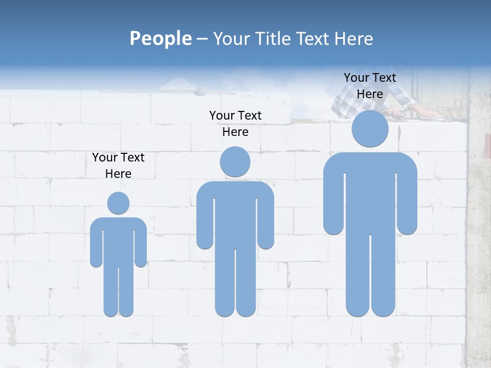 Repairing Wall Workwear PowerPoint Template