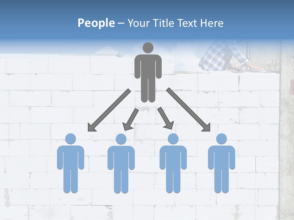 Repairing Wall Workwear PowerPoint Template