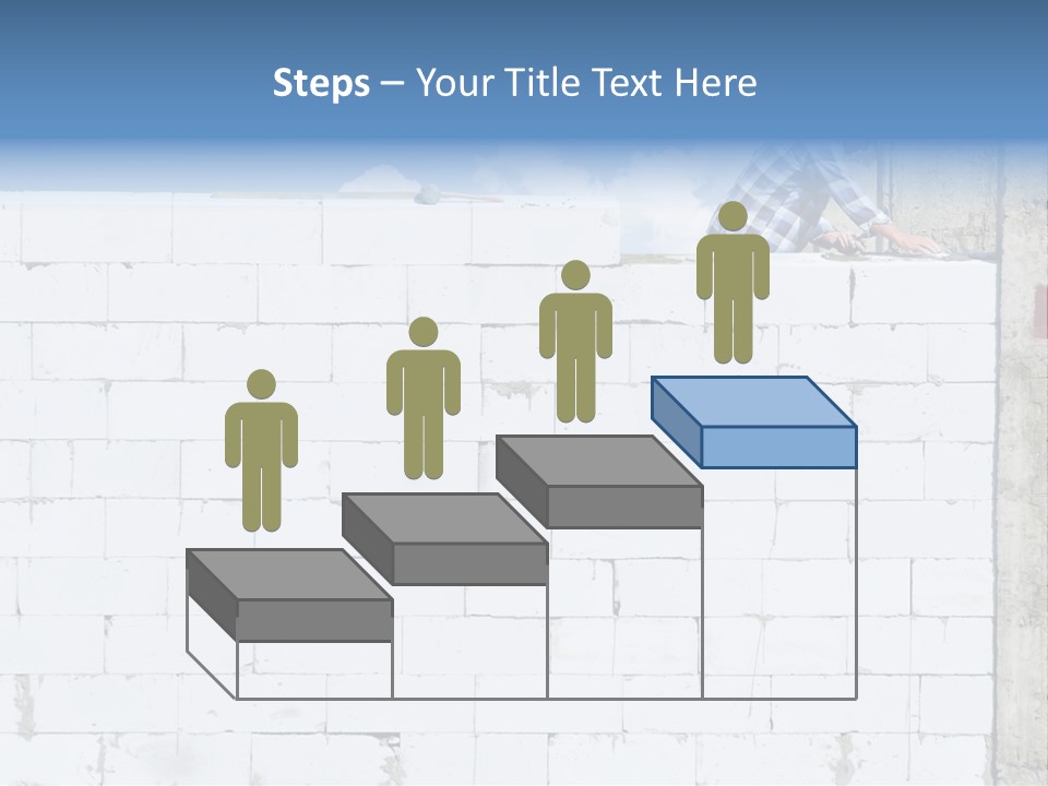 Repairing Wall Workwear PowerPoint Template