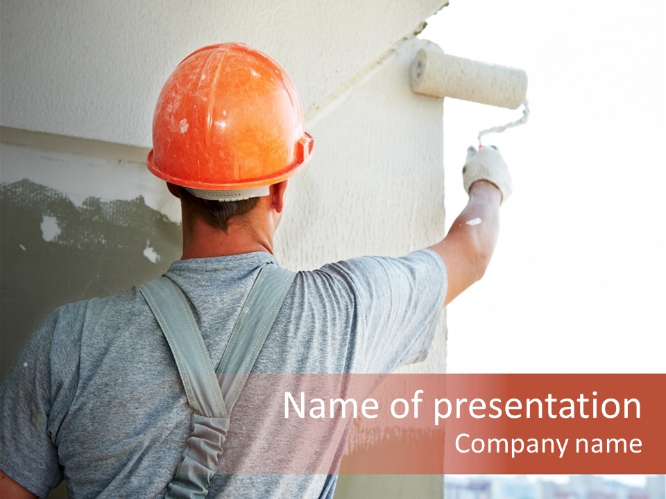 Master Plastering Industrial PowerPoint Template