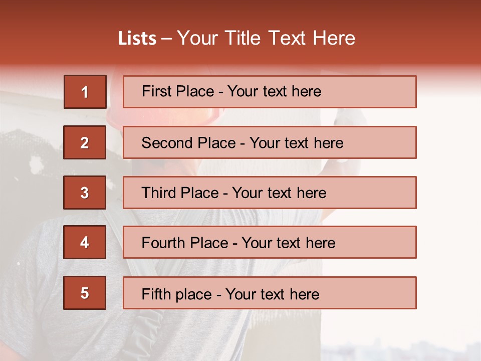 Master Plastering Industrial PowerPoint Template