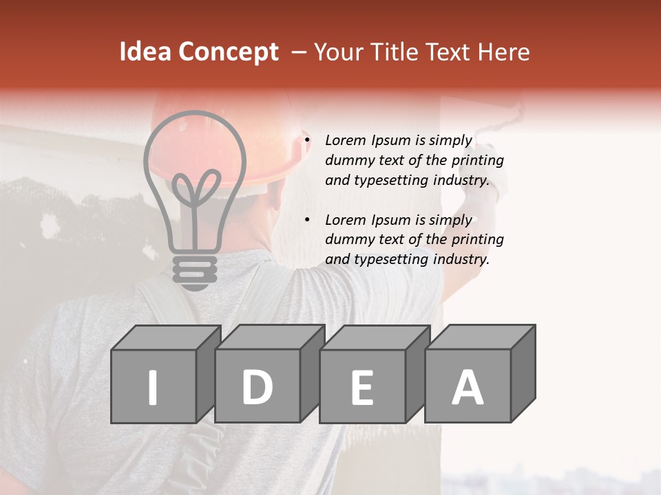 Master Plastering Industrial PowerPoint Template