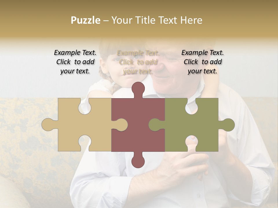 Man Young Portrait PowerPoint Template