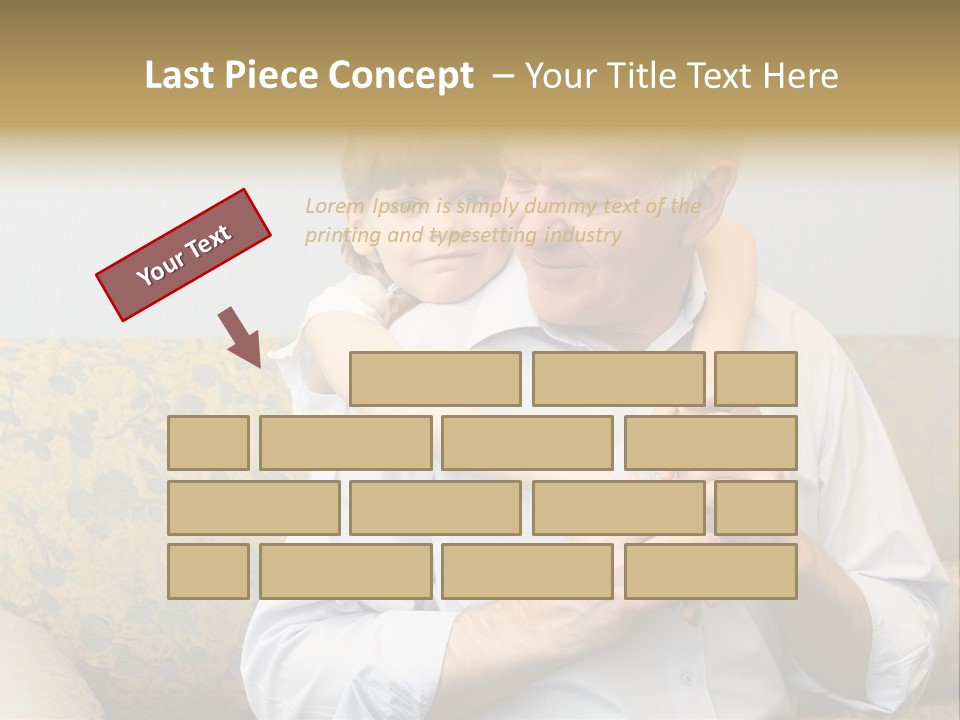 Man Young Portrait PowerPoint Template