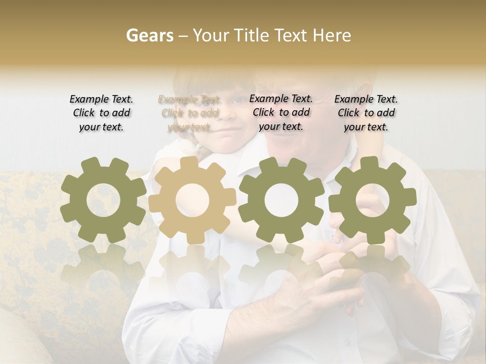 Man Young Portrait PowerPoint Template