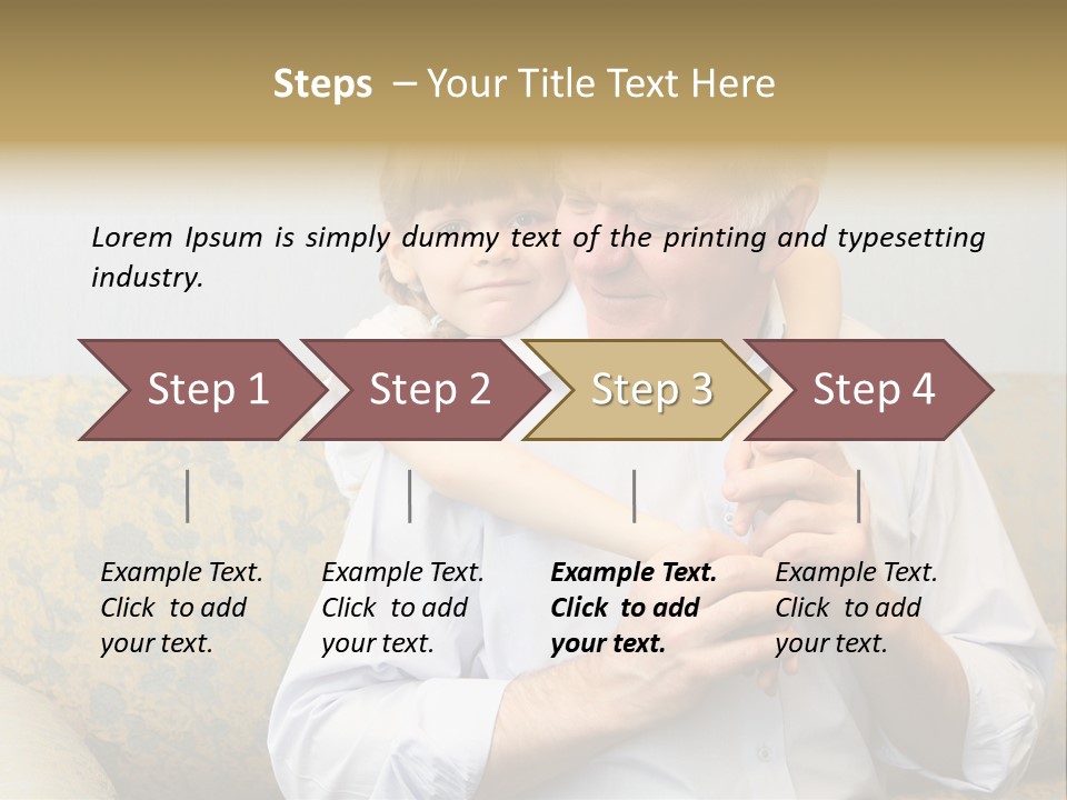 Man Young Portrait PowerPoint Template
