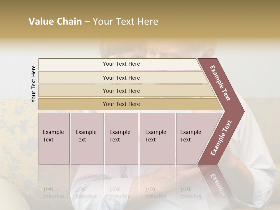 Man Young Portrait PowerPoint Template