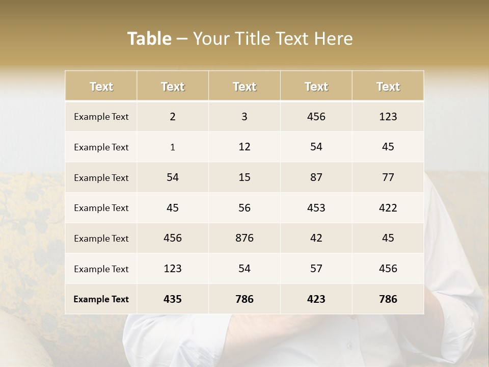 Man Young Portrait PowerPoint Template
