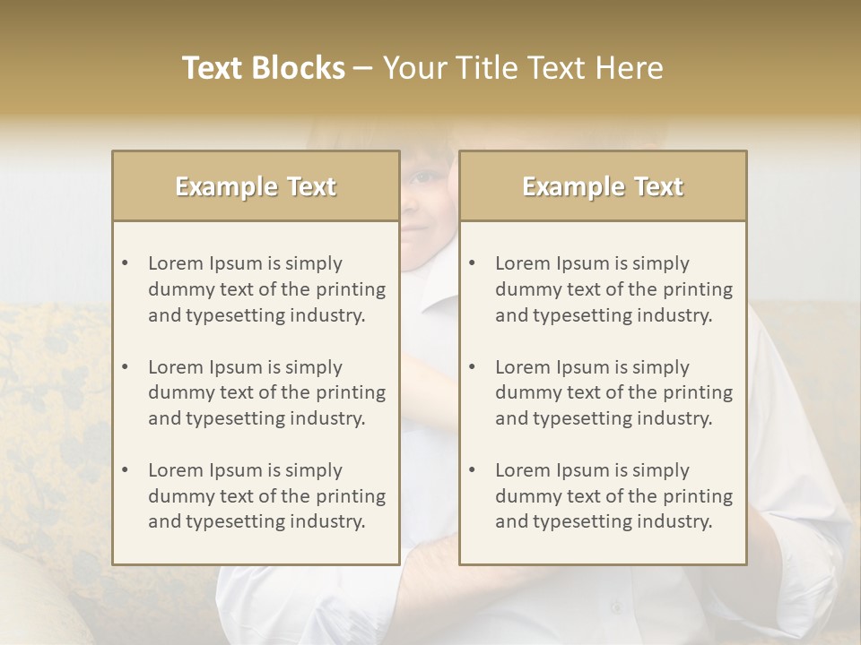 Man Young Portrait PowerPoint Template