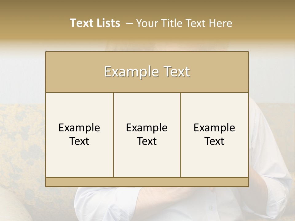 Man Young Portrait PowerPoint Template
