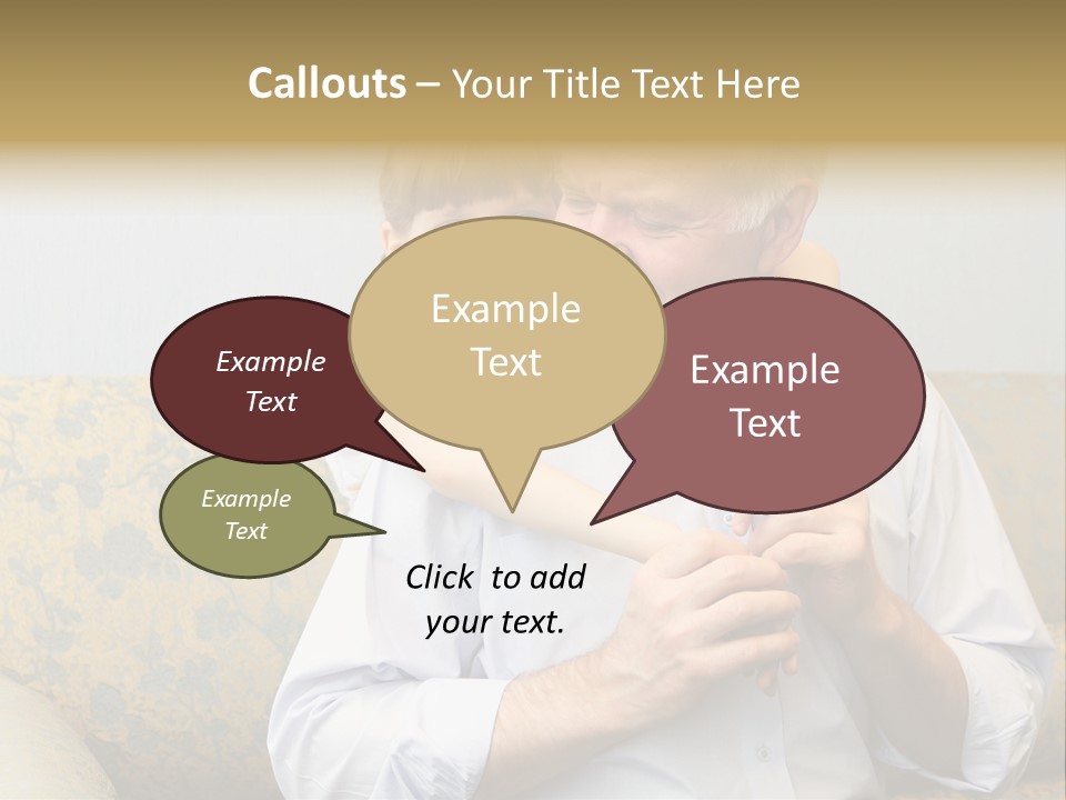 Man Young Portrait PowerPoint Template