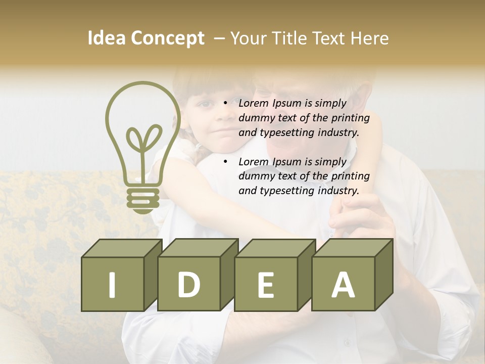 Man Young Portrait PowerPoint Template