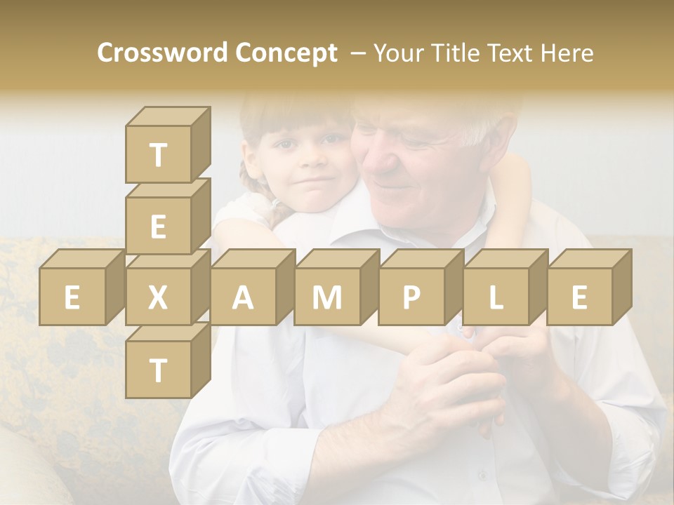 Man Young Portrait PowerPoint Template