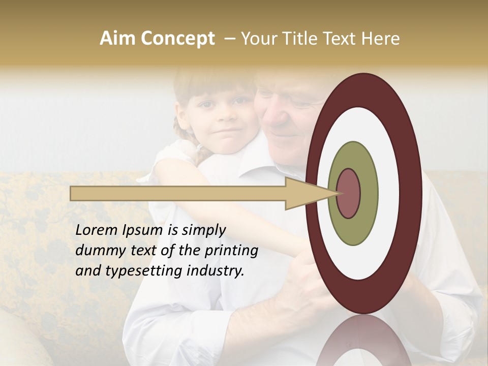 Man Young Portrait PowerPoint Template