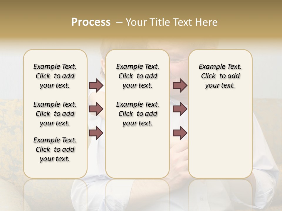 Man Young Portrait PowerPoint Template