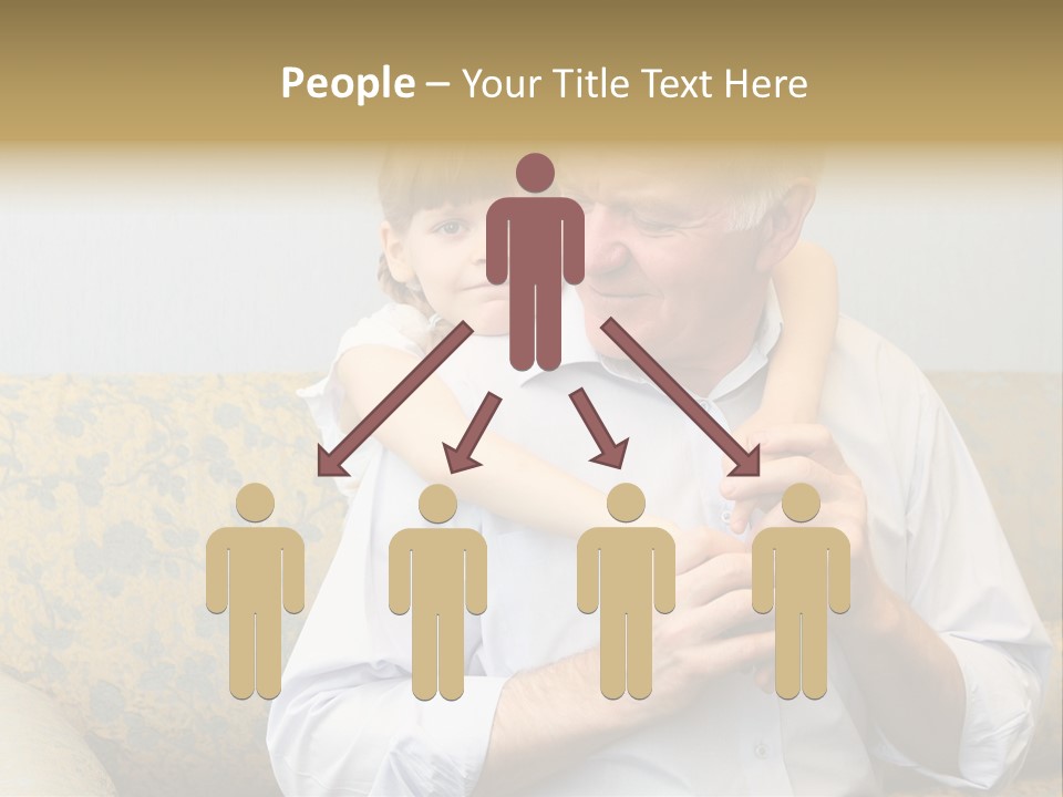 Man Young Portrait PowerPoint Template