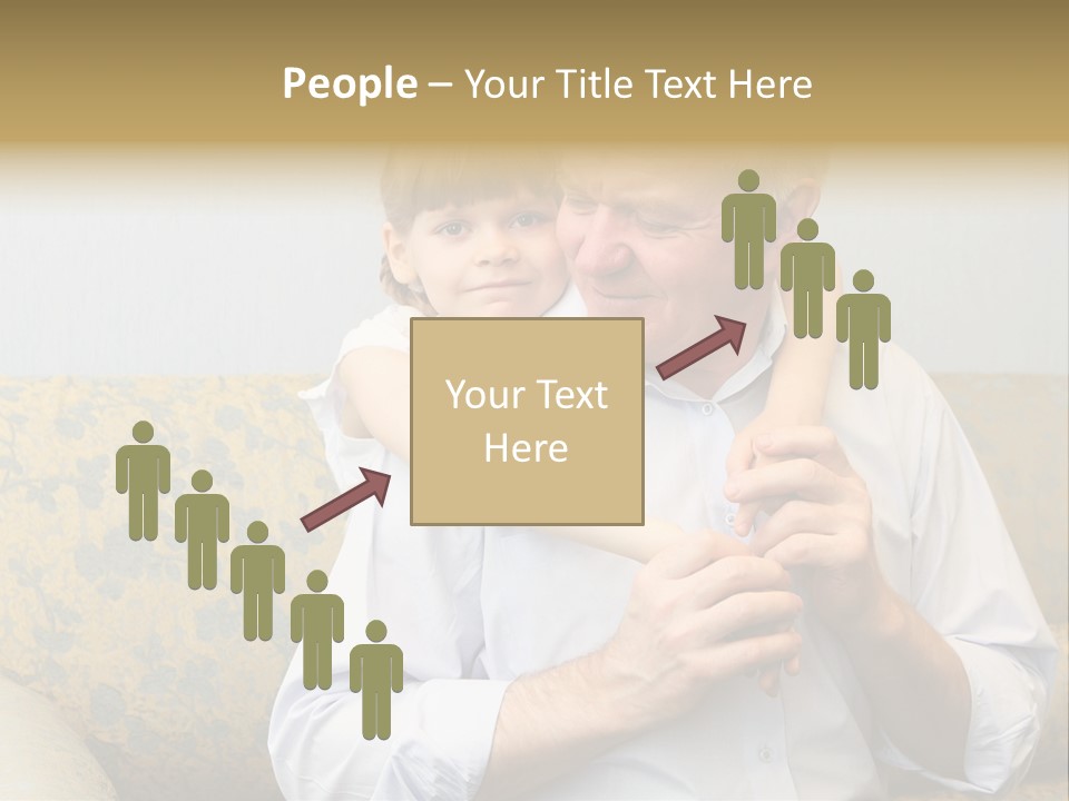 Man Young Portrait PowerPoint Template