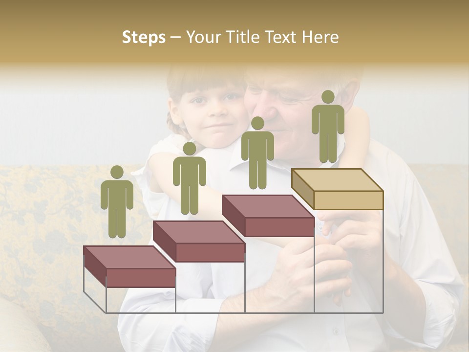 Man Young Portrait PowerPoint Template