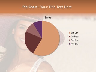 Model Multiracial Ocean PowerPoint Template