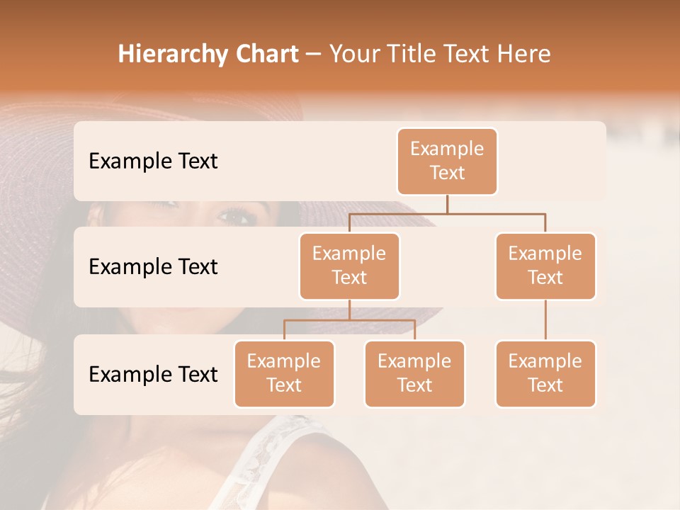Model Multiracial Ocean PowerPoint Template