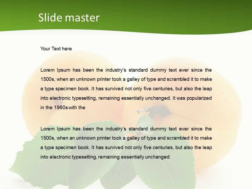 Spring Product Dessert PowerPoint Template