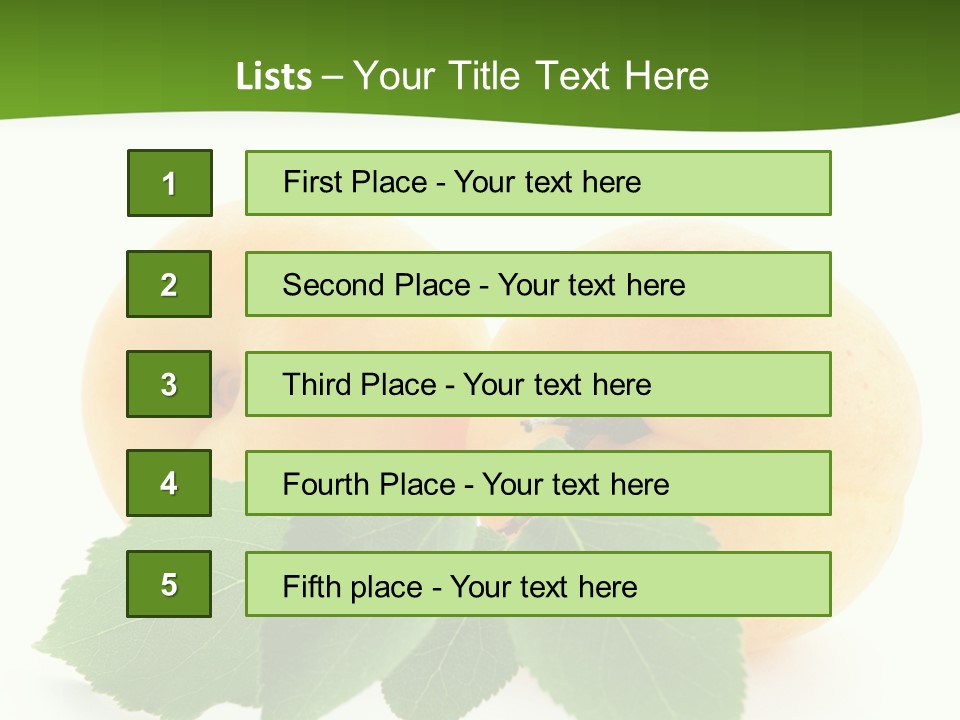 Spring Product Dessert PowerPoint Template