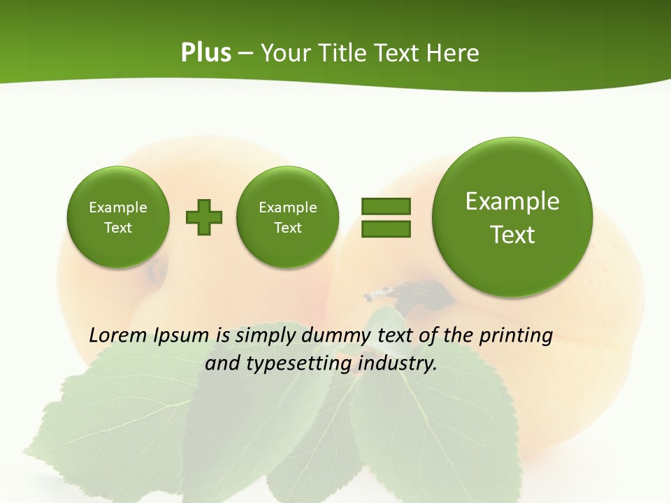 Spring Product Dessert PowerPoint Template