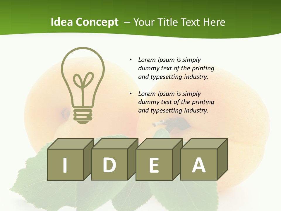 Spring Product Dessert PowerPoint Template